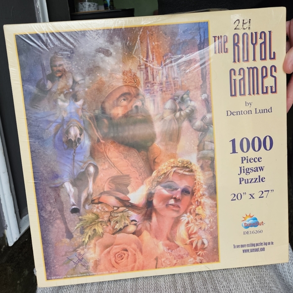 sunsout Other - 1000 piece puzzle of The Royal Games *NIB* (gg)